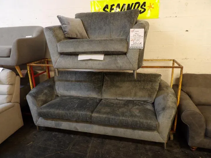 Sofa #7366 at Alec's clearance warehouse, Bolton