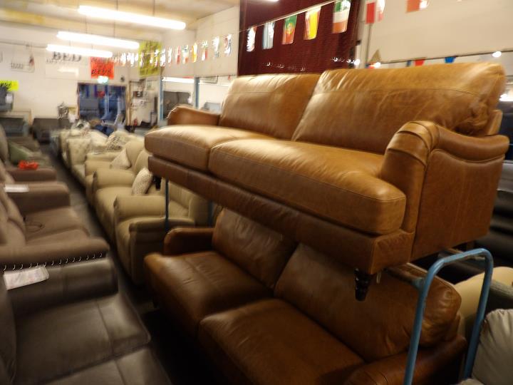 Sofa #7499 at Alec's clearance warehouse, Bolton
