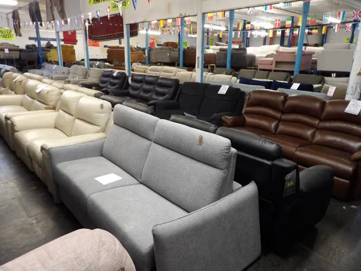 Sofa #7345 at Alec's clearance warehouse, Bolton