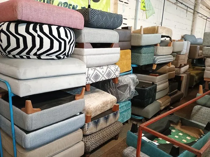 Sofa #1734 at Alec's clearance warehouse, Bolton