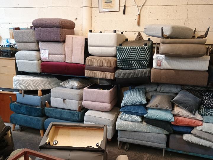 Sofa #1802 at Alec's clearance warehouse, Bolton