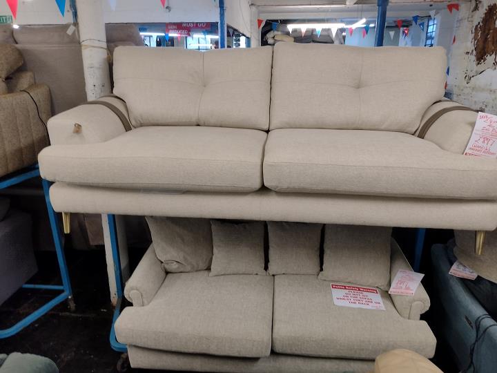 Sofa #10666 at Alec's clearance warehouse, Bolton