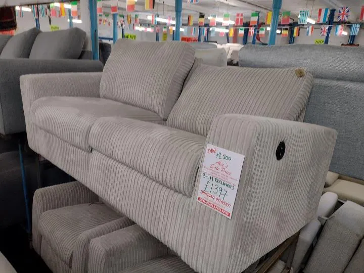 Sofa #10040 at Alec's clearance warehouse, Bolton