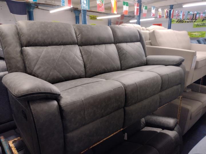 Sofa #10537 at Alec's clearance warehouse, Bolton