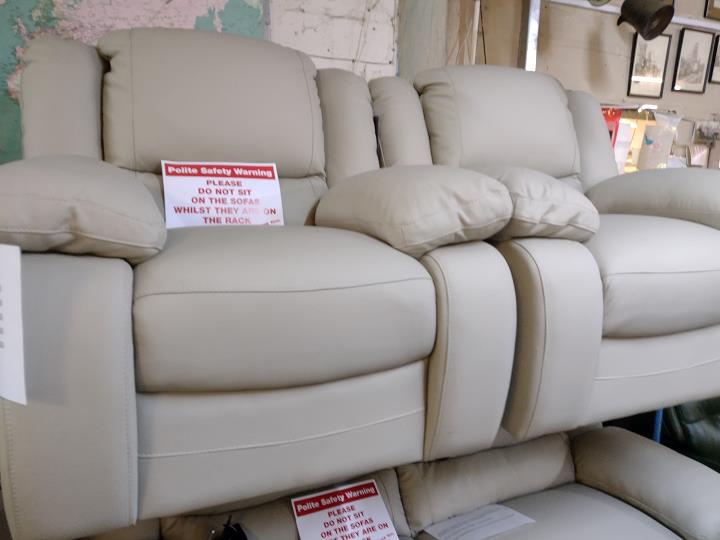 Sofa #10493 at Alec's clearance warehouse, Bolton