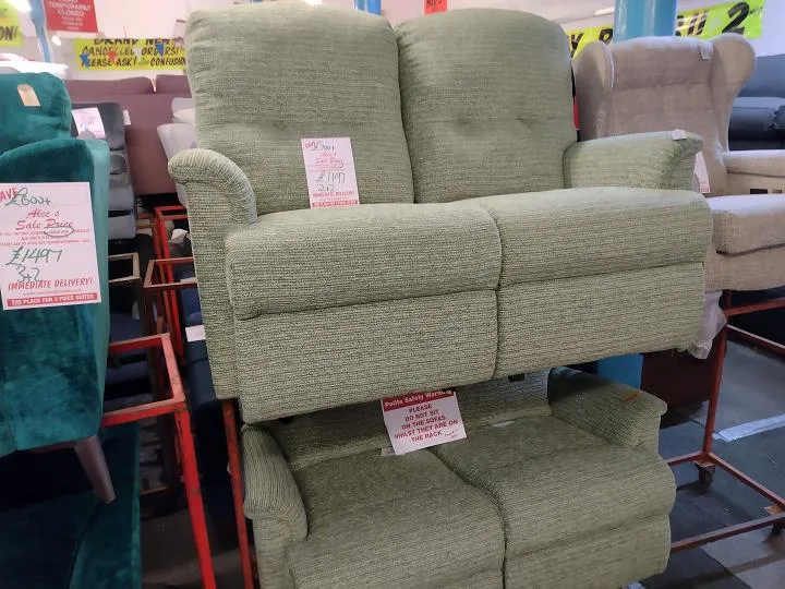 Sofa #10167 at Alec's clearance warehouse, Bolton