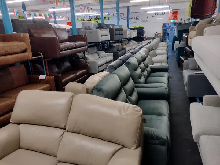 Sofa #10130 at Alec's clearance warehouse, Bolton