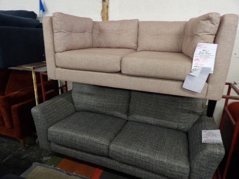 Sofa #1645 at Alec's clearance warehouse, Bolton