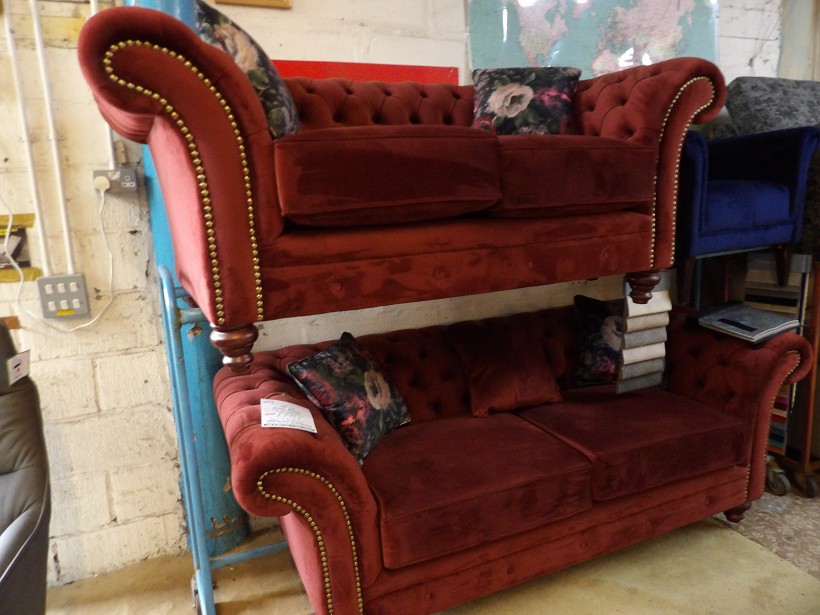 Sofa #1712 at Alec's clearance warehouse, Bolton