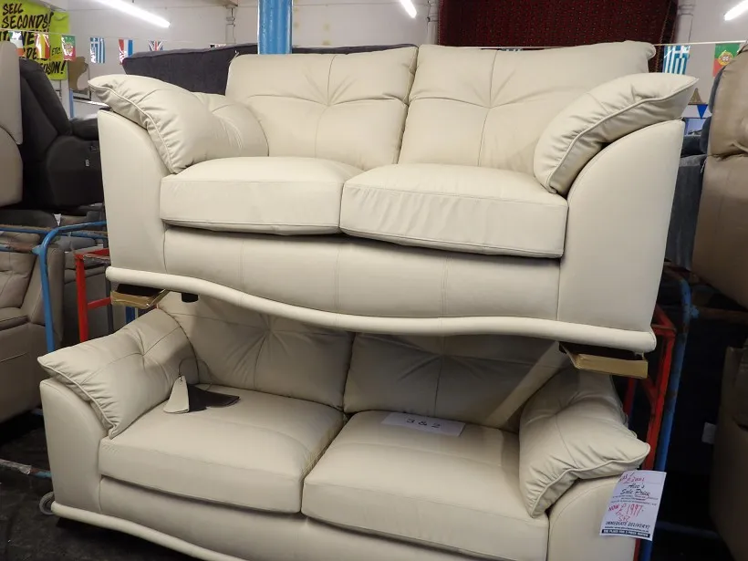 Sofa #1536 at Alec's clearance warehouse, Bolton