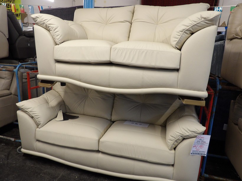 Sofa #1591 at Alec's clearance warehouse, Bolton