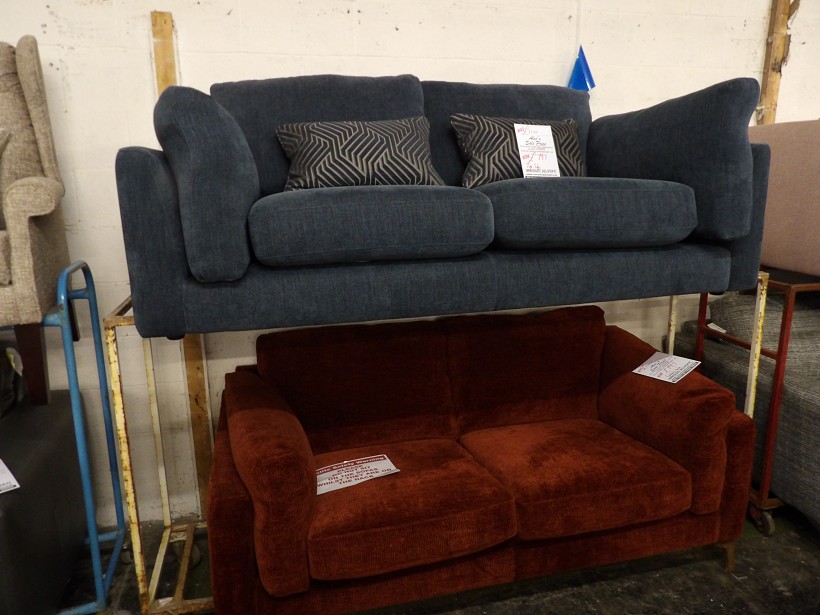 Sofa #1524 at Alec's clearance warehouse, Bolton