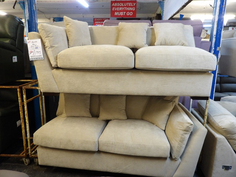 Sofa #1552 at Alec's clearance warehouse, Bolton