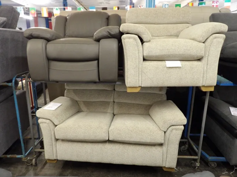 Sofa #1656 at Alec's clearance warehouse, Bolton