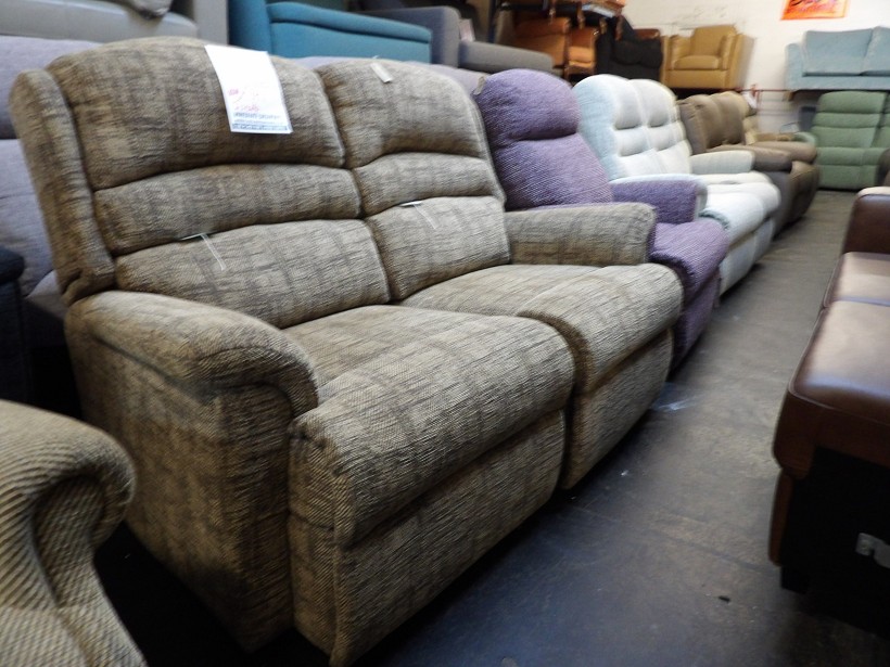 Sofa #1603 at Alec's clearance warehouse, Bolton