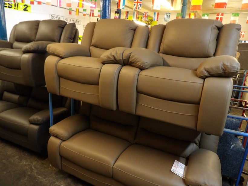 Sofa #1619 at Alec's clearance warehouse, Bolton