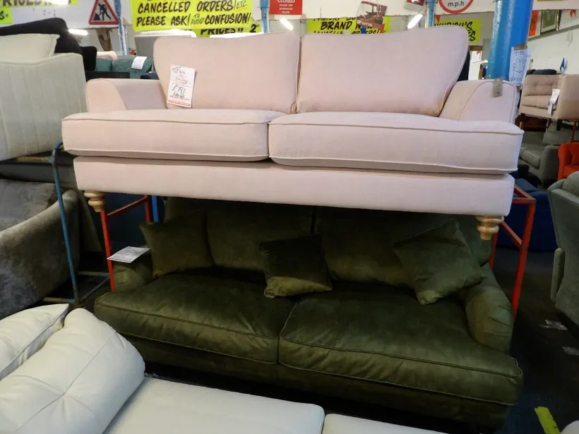 Sofa #1511 at Alec's clearance warehouse, Bolton