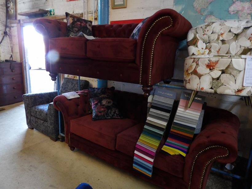 Sofa #5046 at Alec's clearance warehouse, Bolton