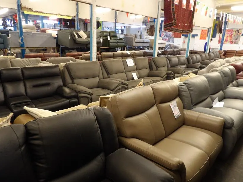 Sofa #5091 at Alec's clearance warehouse, Bolton