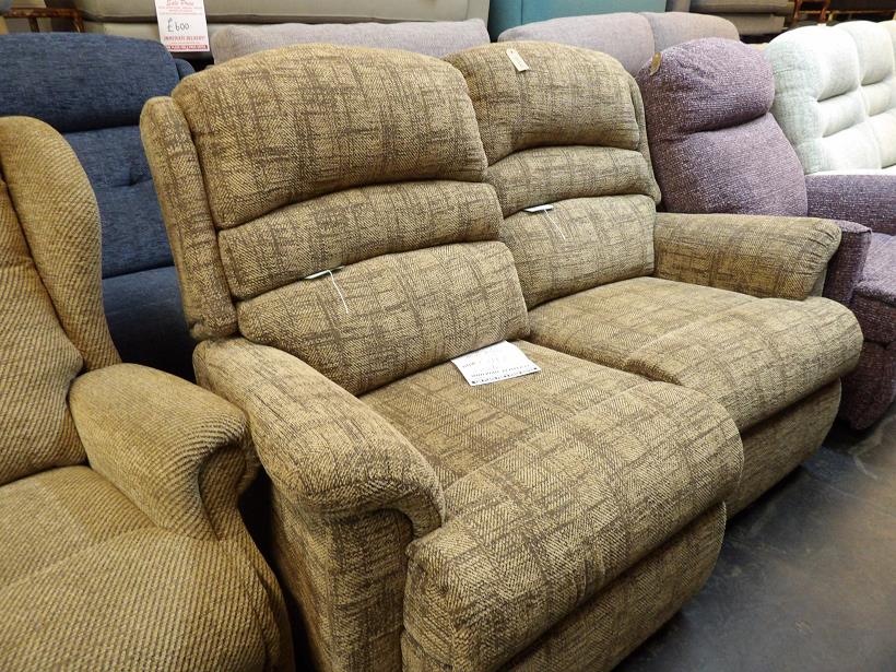 Sofa #4942 at Alec's clearance warehouse, Bolton