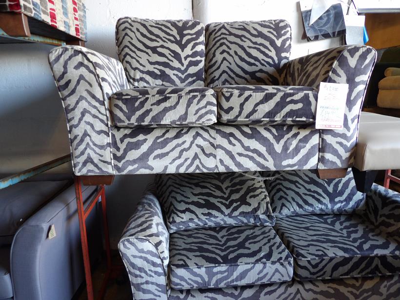 Sofa #4929 at Alec's clearance warehouse, Bolton