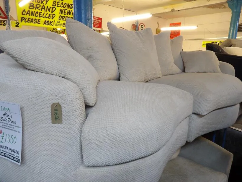 Sofa #5052 at Alec's clearance warehouse, Bolton