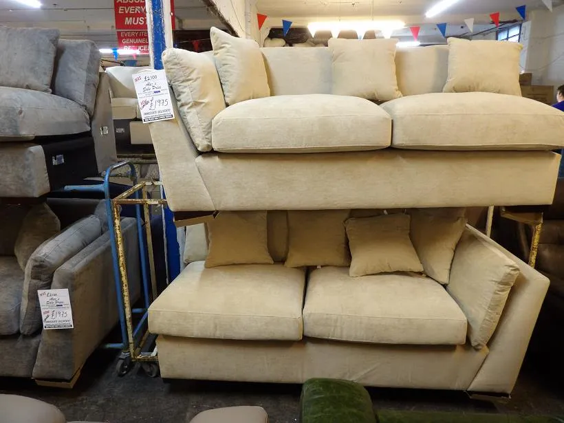 Sofa #5146 at Alec's clearance warehouse, Bolton