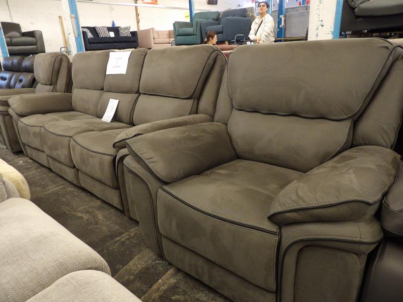 Sofa #4996 at Alec's clearance warehouse, Bolton