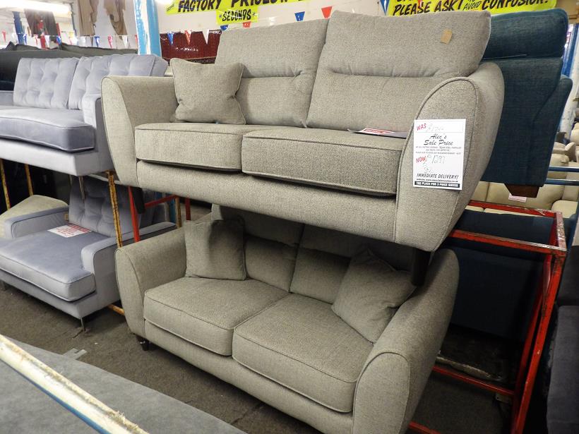 Sofa #4967 at Alec's clearance warehouse, Bolton