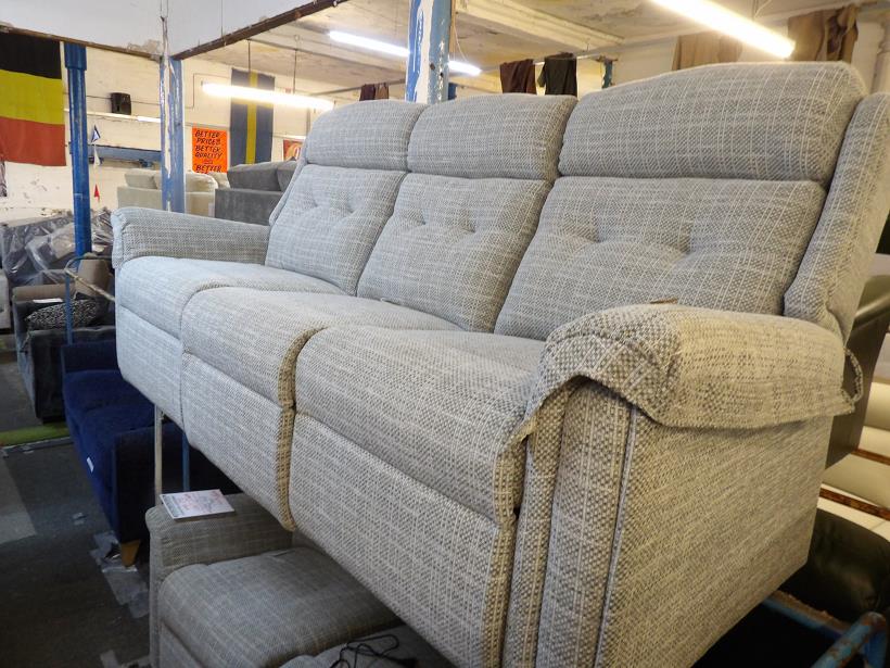 Sofa #4957 at Alec's clearance warehouse, Bolton