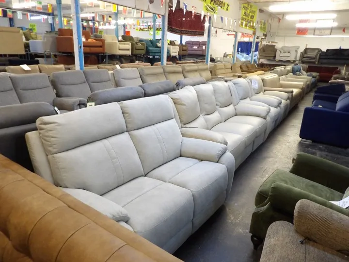Sofa #4101 at Alec's clearance warehouse, Bolton