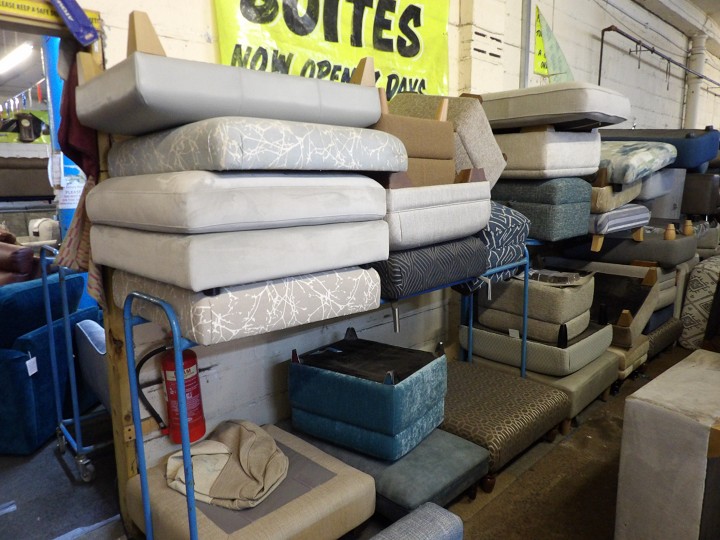 Sofa #4228 at Alec's clearance warehouse, Bolton