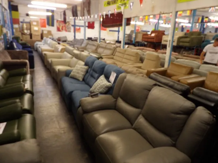 Sofa #4162 at Alec's clearance warehouse, Bolton