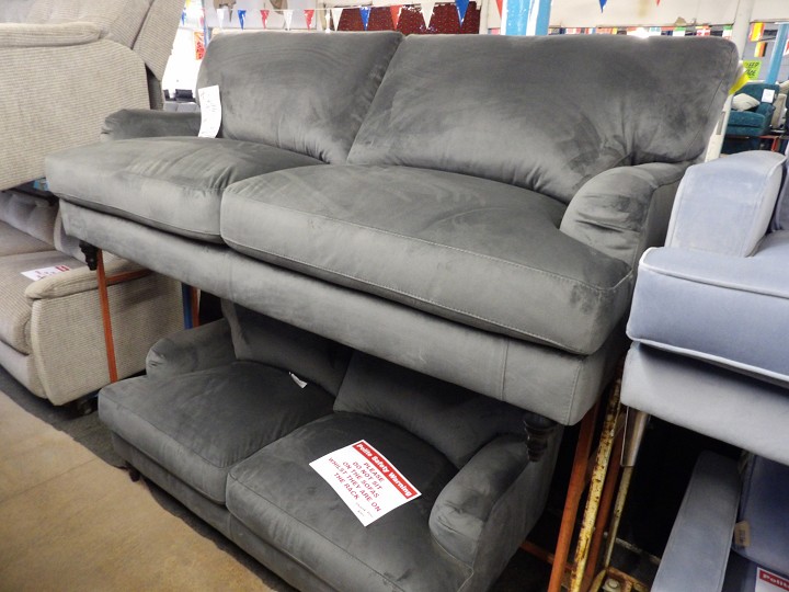 Sofa #4291 at Alec's clearance warehouse, Bolton