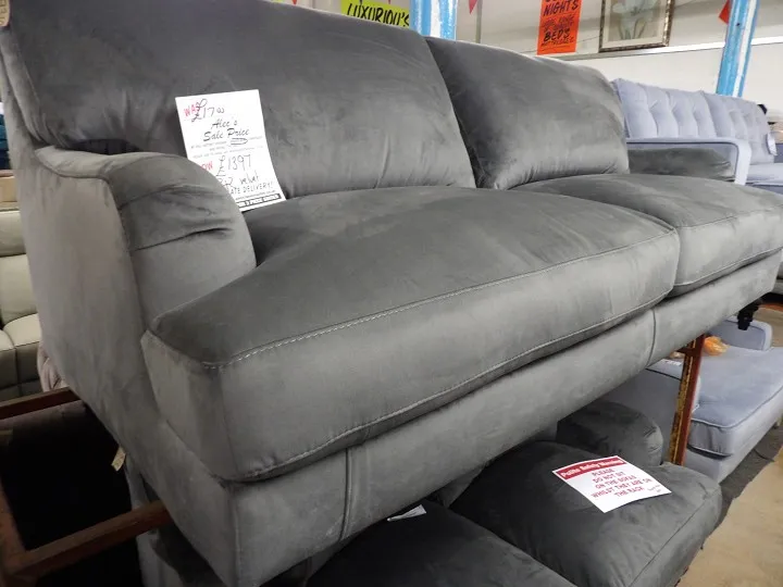 Sofa #4155 at Alec's clearance warehouse, Bolton