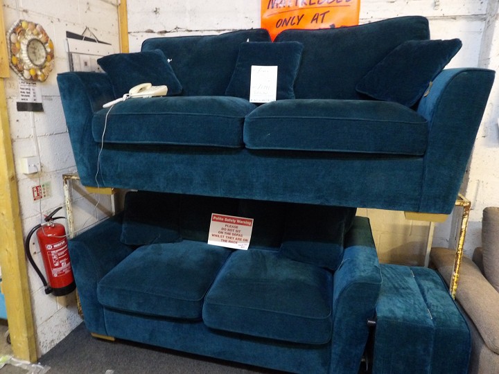 Sofa #4276 at Alec's clearance warehouse, Bolton