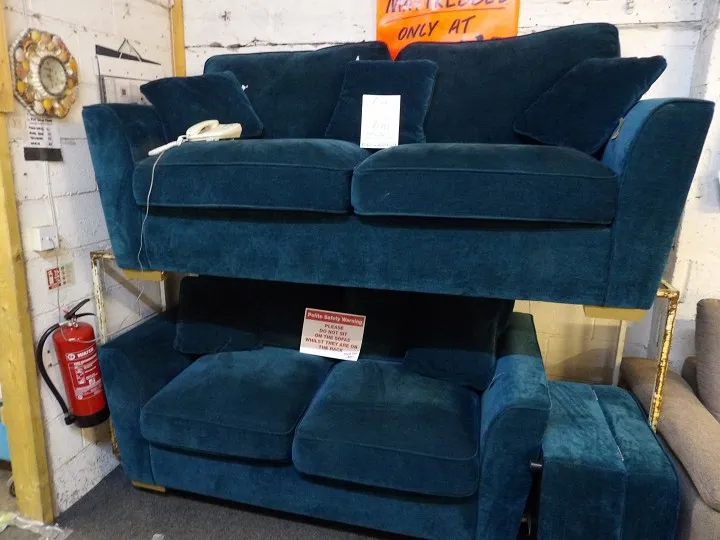 Sofa #4166 at Alec's clearance warehouse, Bolton