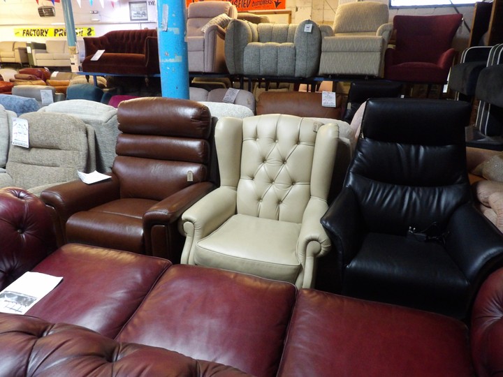 Sofa #2717 at Alec's clearance warehouse, Bolton