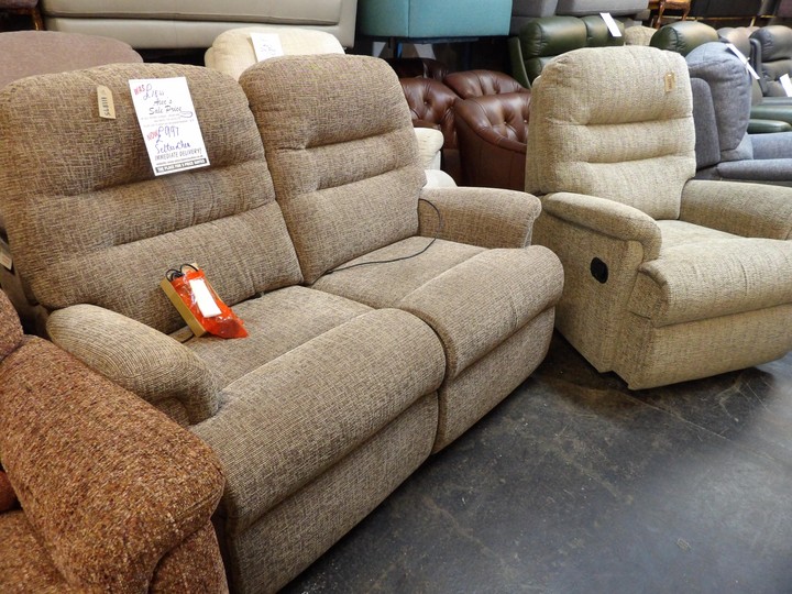Sofa #2671 at Alec's clearance warehouse, Bolton