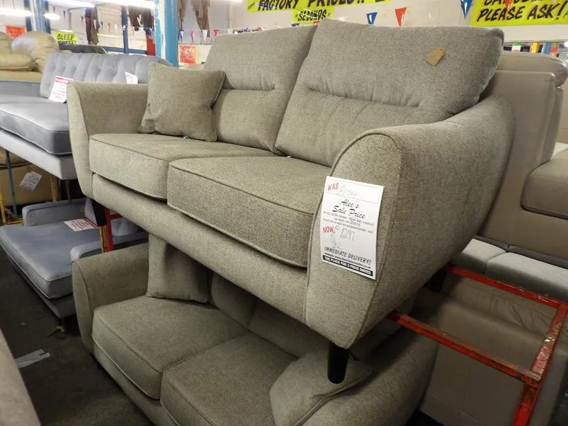 Sofa #5860 at Alec's clearance warehouse, Bolton