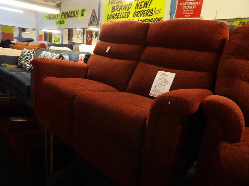 Sofa #6052 at Alec's clearance warehouse, Bolton