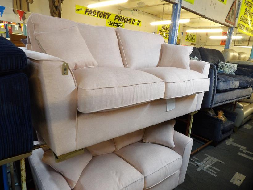 Sofa #6046 at Alec's clearance warehouse, Bolton