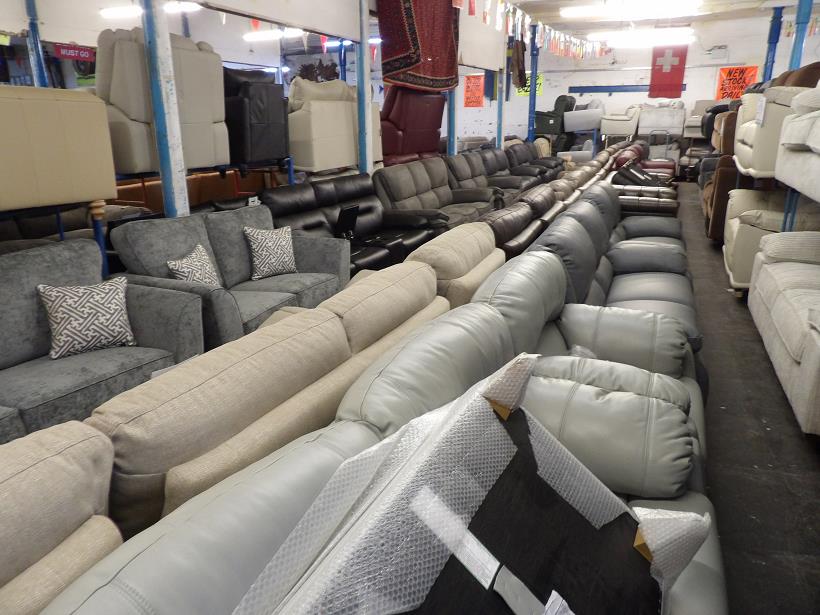 Sofa #6005 at Alec's clearance warehouse, Bolton