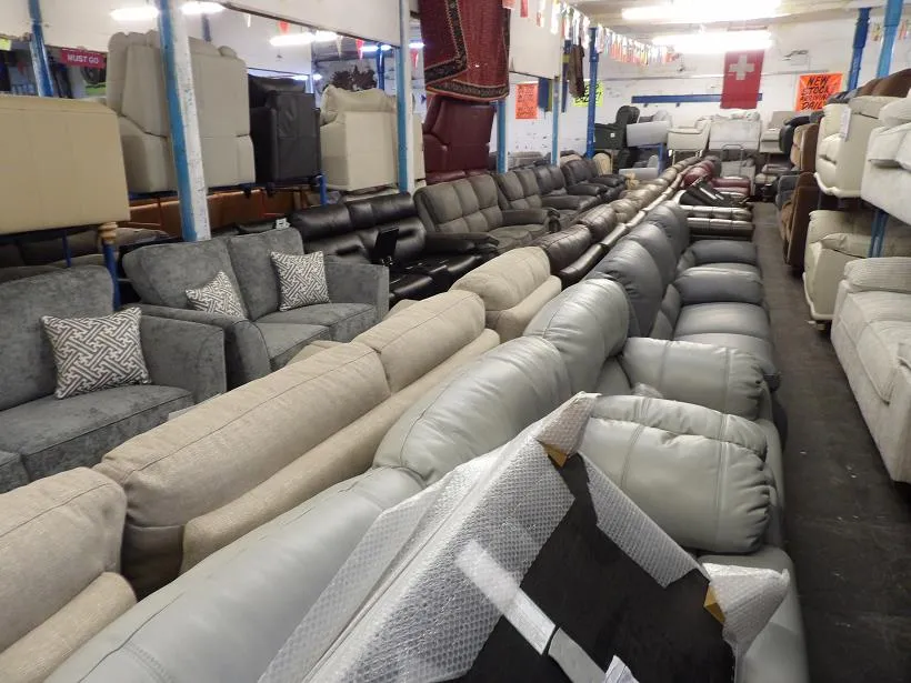 Sofa #5805 at Alec's clearance warehouse, Bolton