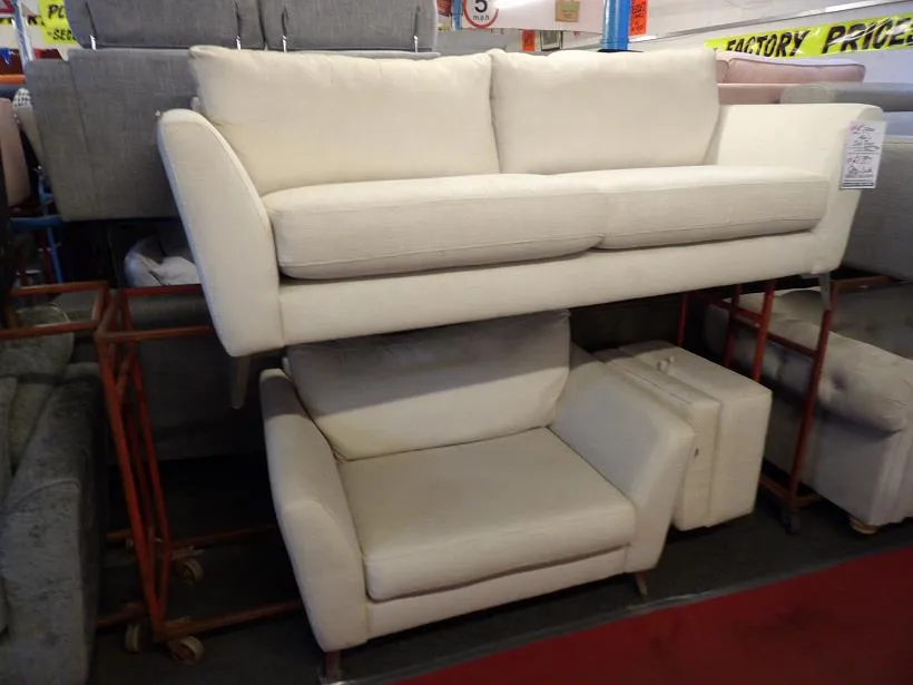 Sofa #5922 at Alec's clearance warehouse, Bolton