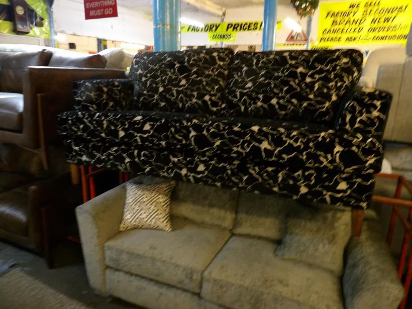 Sofa #5925 at Alec's clearance warehouse, Bolton