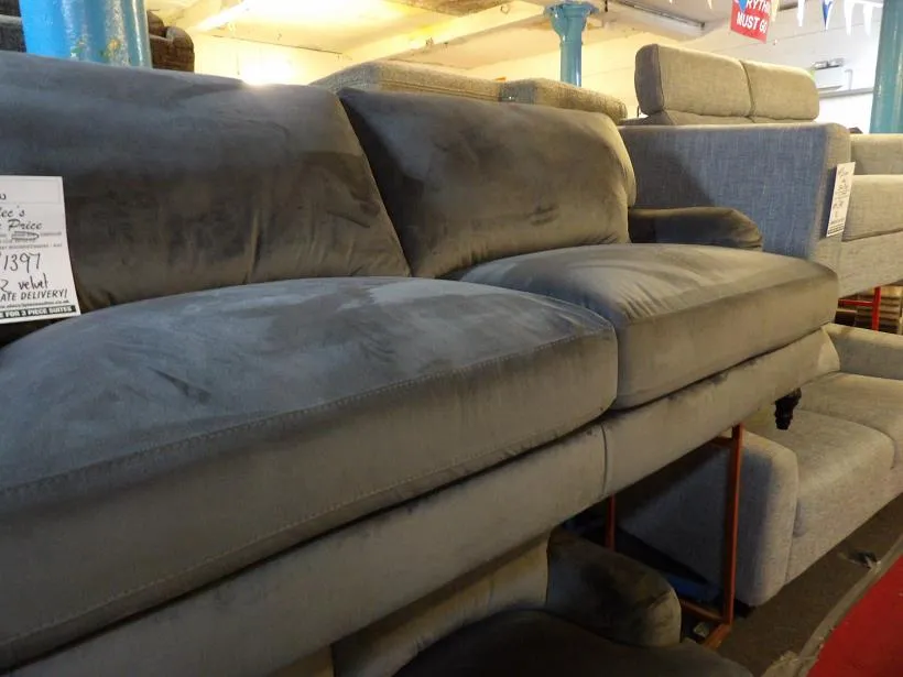 Sofa #5907 at Alec's clearance warehouse, Bolton