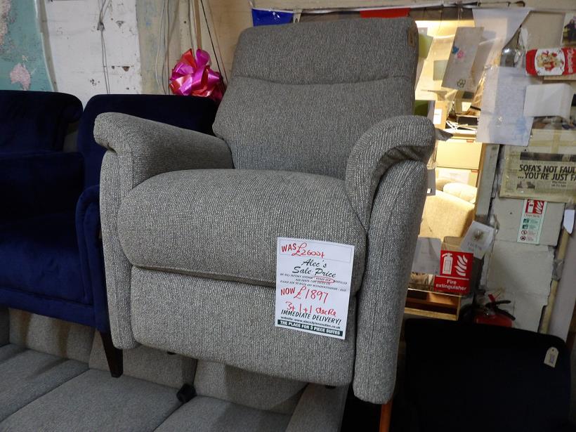 Sofa #6092 at Alec's clearance warehouse, Bolton