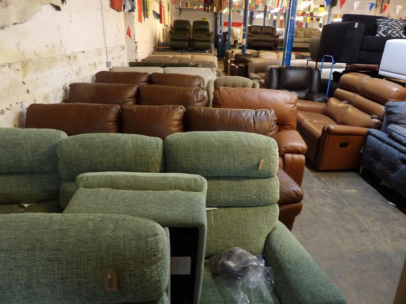 Sofa #6089 at Alec's clearance warehouse, Bolton