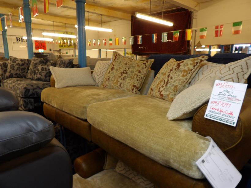 Sofa #6373 at Alec's clearance warehouse, Bolton